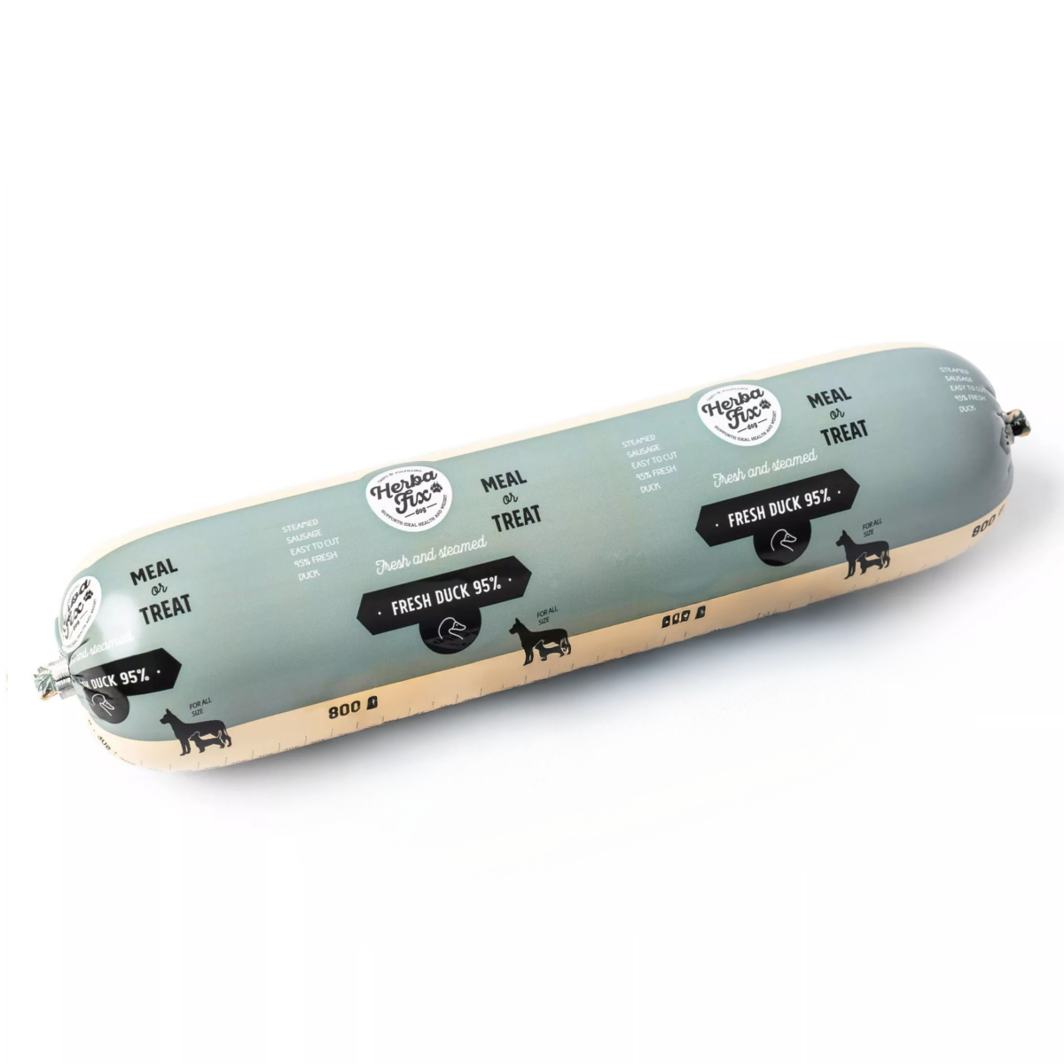 Saucisse de canard cuite à la vapeur de Herbafix, 800 g