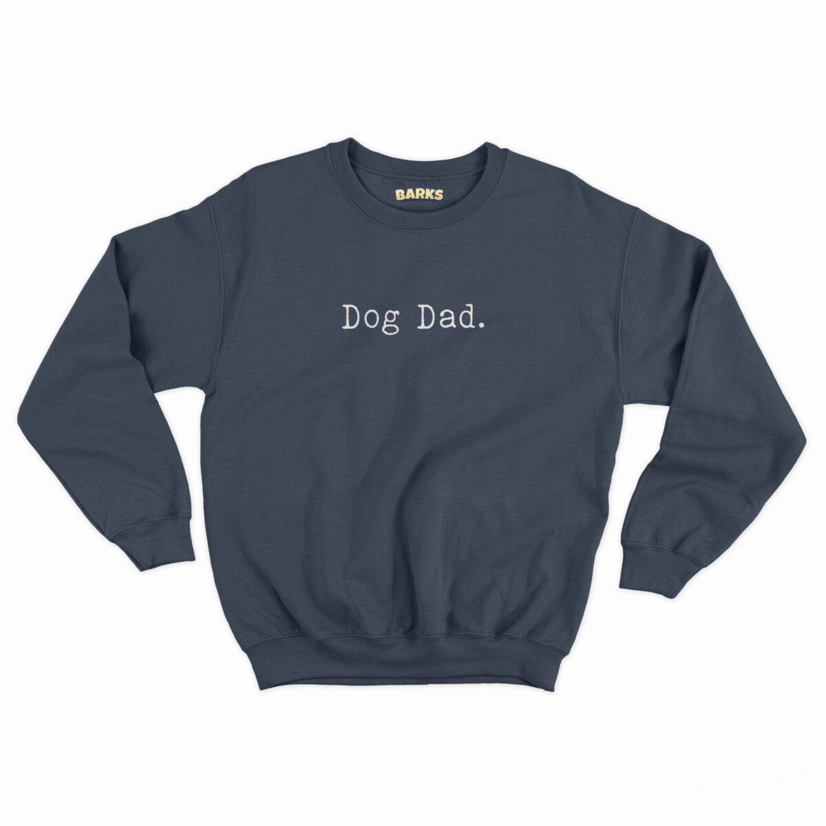 barks sweater dog dad french navy scaled
