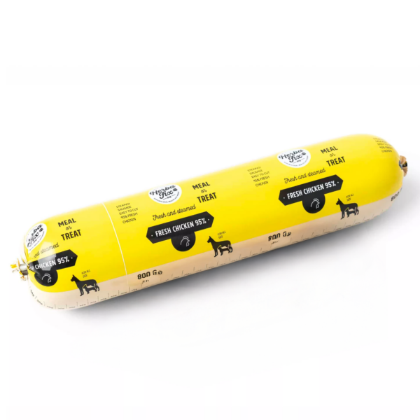 gestoomde worst van kip herbafix