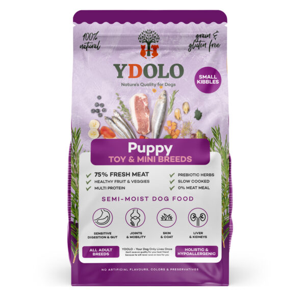 Zak YDOLO Healthy & Pure Puppy MINI hondenbrokken, 700 g